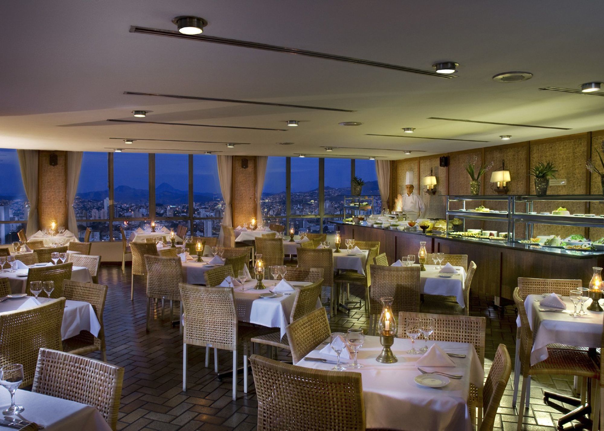 Belo Horizonte Othon Palace Restaurace fotografie